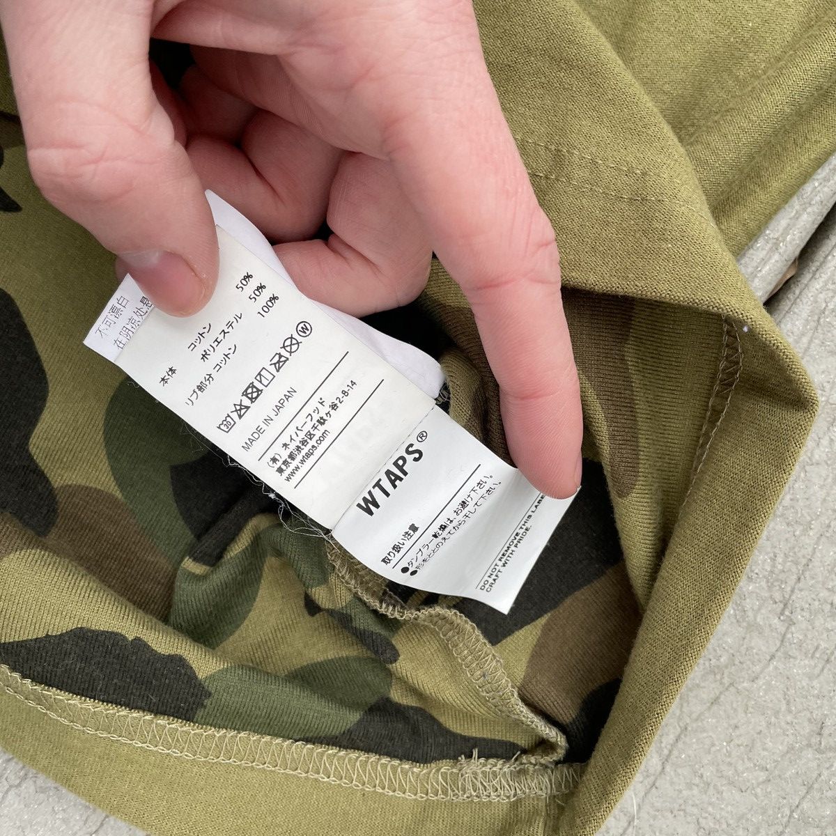 Bape × Wtaps WTAPS vs A BATHiNG APE double-sided heavyweight tee 1st camo Size US XL / EU 56 / 4 - 15 Thumbnail