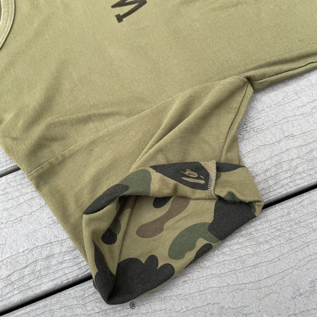 Bape × Wtaps WTAPS vs A BATHiNG APE double-sided heavyweight tee 1st camo Size US XL / EU 56 / 4 - 14 Thumbnail
