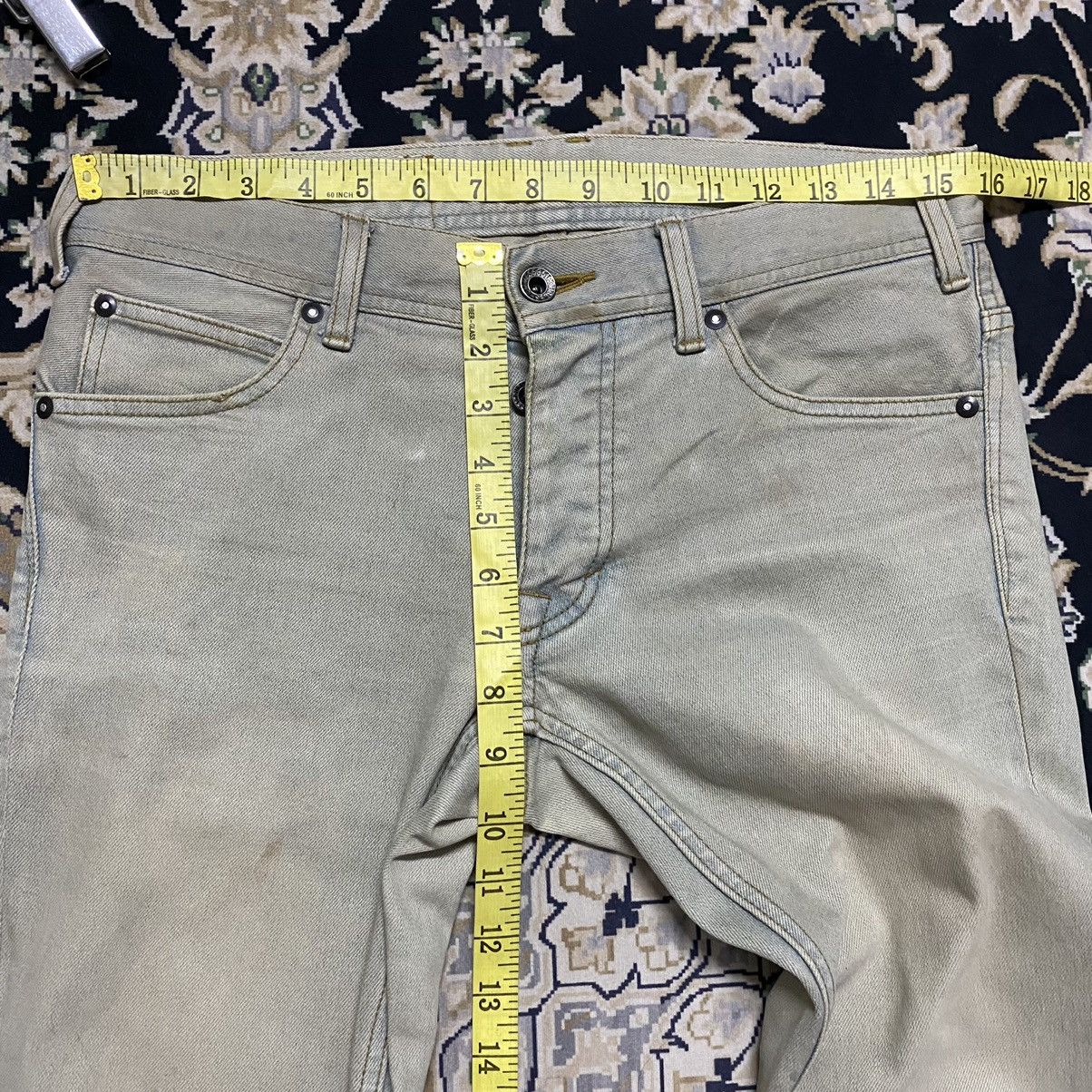 5351 POUR LES HOMMES 5351 Pour Les Homme Mudwash Flare Jeans Stretch Size US 30 / EU 46 - 20 Thumbnail