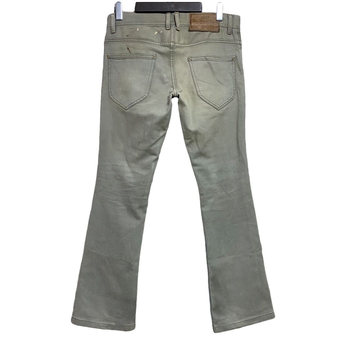 Image of 5351 Pour Les Hommes x If Six Was Nine 5351 Pour Les Homme Mudwash Flares Jeans Stretch (Size 30)