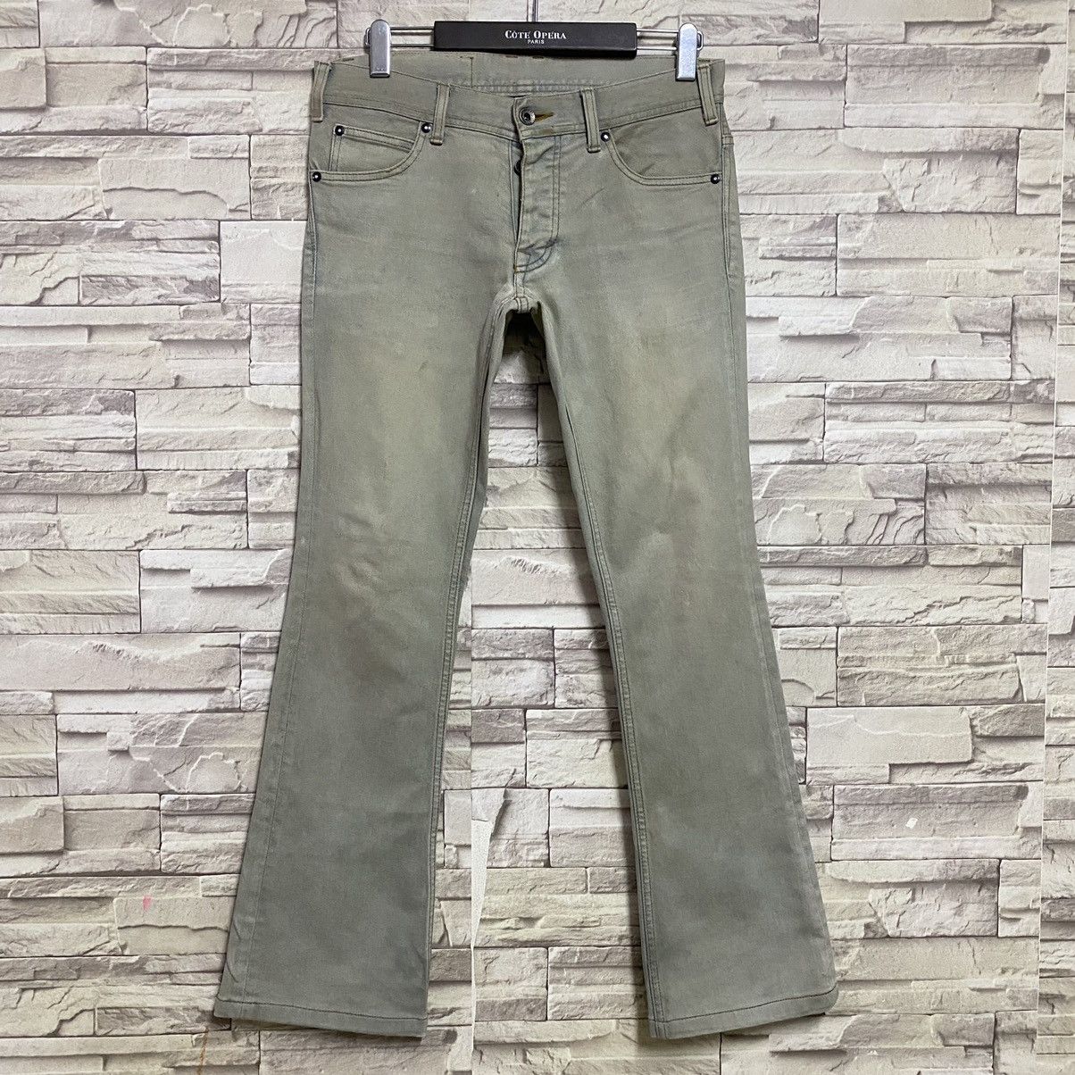 5351 POUR LES HOMMES 5351 Pour Les Homme Mudwash Flare Jeans Stretch Size US 30 / EU 46 - 3 Thumbnail
