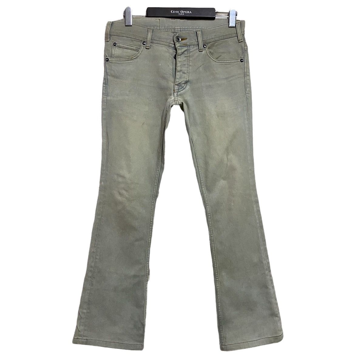 5351 POUR LES HOMMES 5351 Pour Les Homme Mudwash Flare Jeans Stretch Size US 30 / EU 46 - 2 Thumbnail