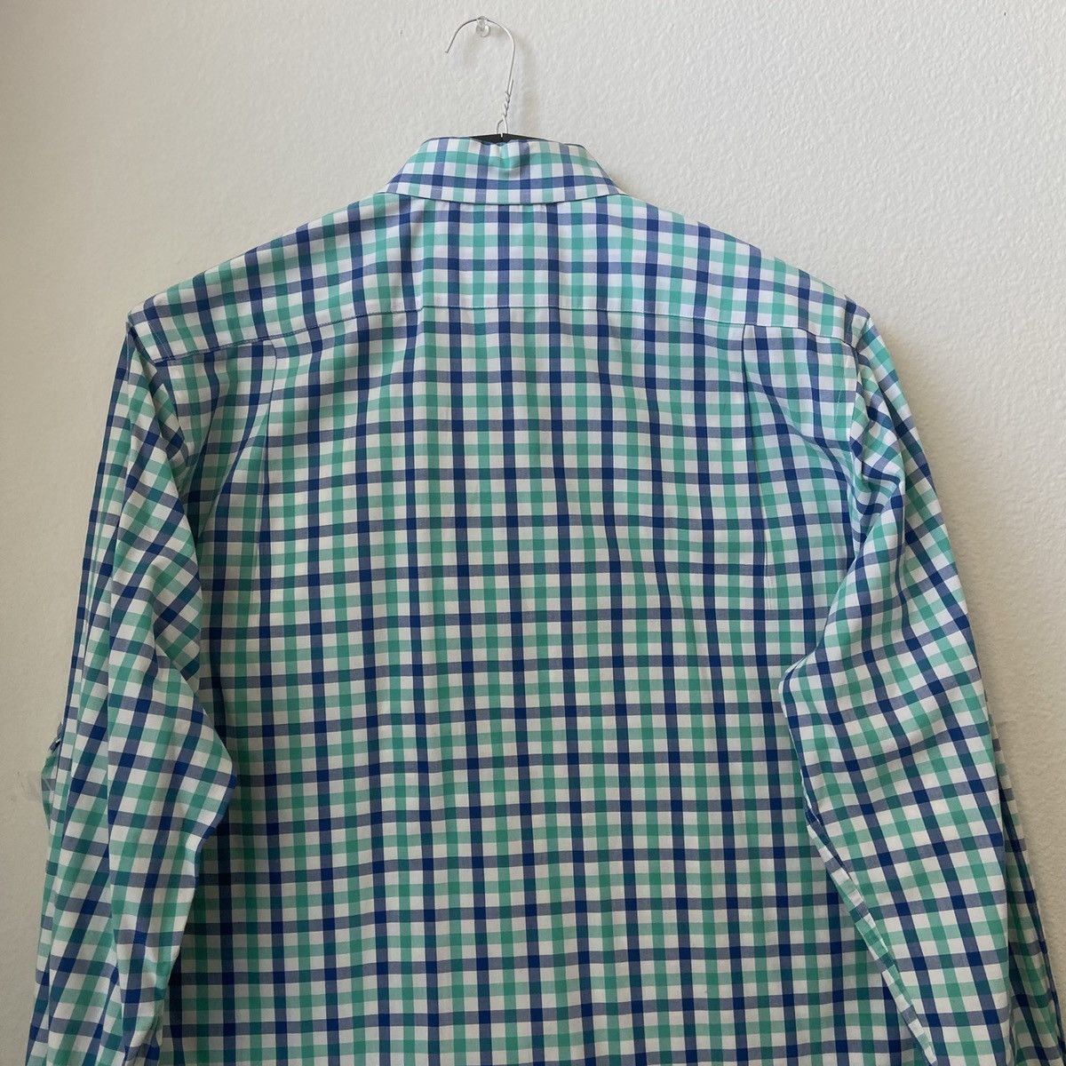 Southern Tide 🆕 Southern Tide Gingham Button Down Shirt -White,Blue,Green Size US L / EU 52-54 / 3 - 8 Thumbnail
