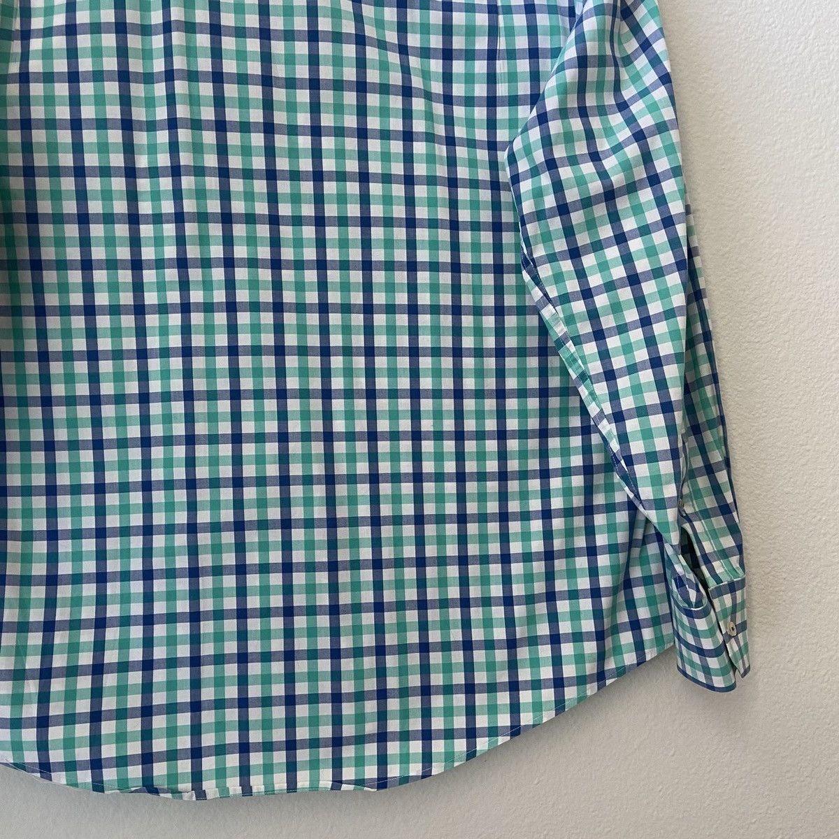 Southern Tide 🆕 Southern Tide Gingham Button Down Shirt -White,Blue,Green Size US L / EU 52-54 / 3 - 10 Thumbnail