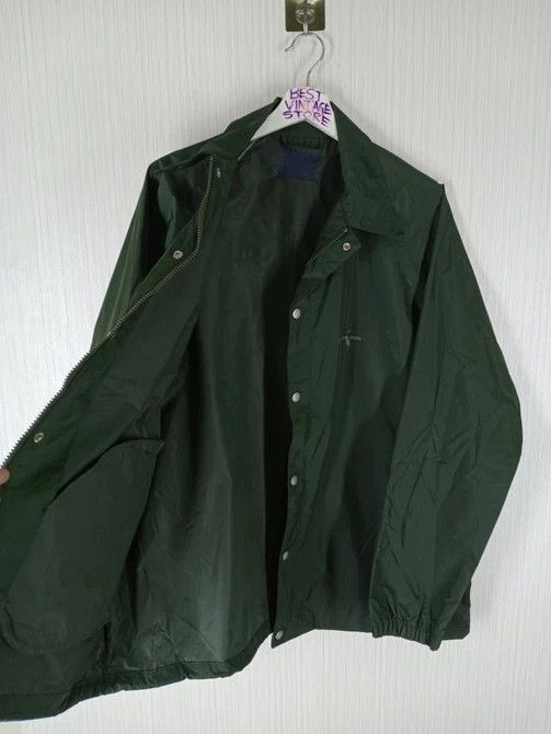 Calvin Klein VINTAGE CALVIN KLIEN BIG LOGO RAINCOAT JACKET Size US XL / EU 56 / 4 - 4 Thumbnail