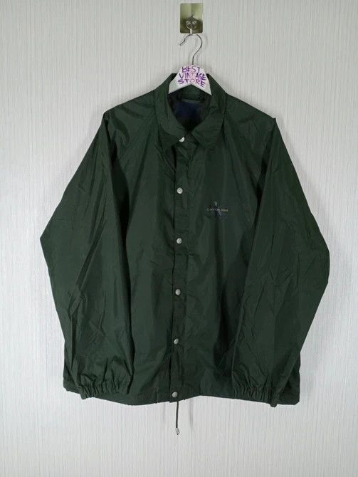 Calvin Klein VINTAGE CALVIN KLIEN BIG LOGO RAINCOAT JACKET Size US XL / EU 56 / 4 - 3 Thumbnail