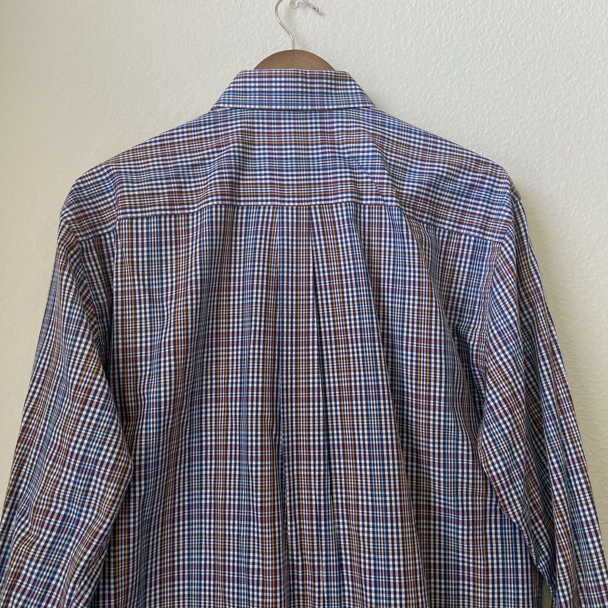 Peter Millar 🆕 Peter Millar Plaid Button Down Dress Shirt Size US L / EU 52-54 / 3 - 4 Thumbnail
