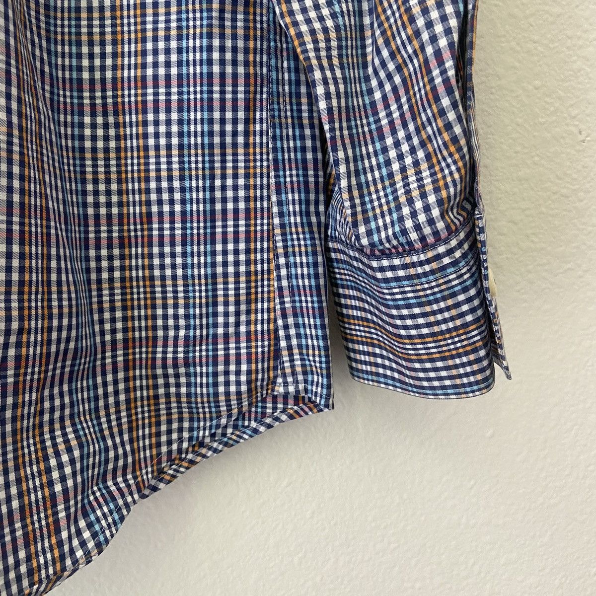 Peter Millar 🆕 Peter Millar Plaid Button Down Dress Shirt Size US L / EU 52-54 / 3 - 6 Thumbnail