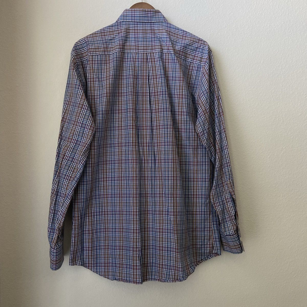 Peter Millar 🆕 Peter Millar Plaid Button Down Dress Shirt Size US L / EU 52-54 / 3 - 2 Thumbnail