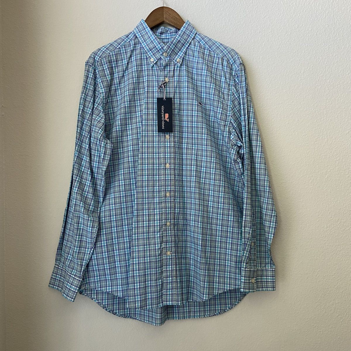 Southern Tide 🆕 w/ Tags Vineyard Vines Blue Plaid Button Down Size US L / EU 52-54 / 3 - 3 Thumbnail