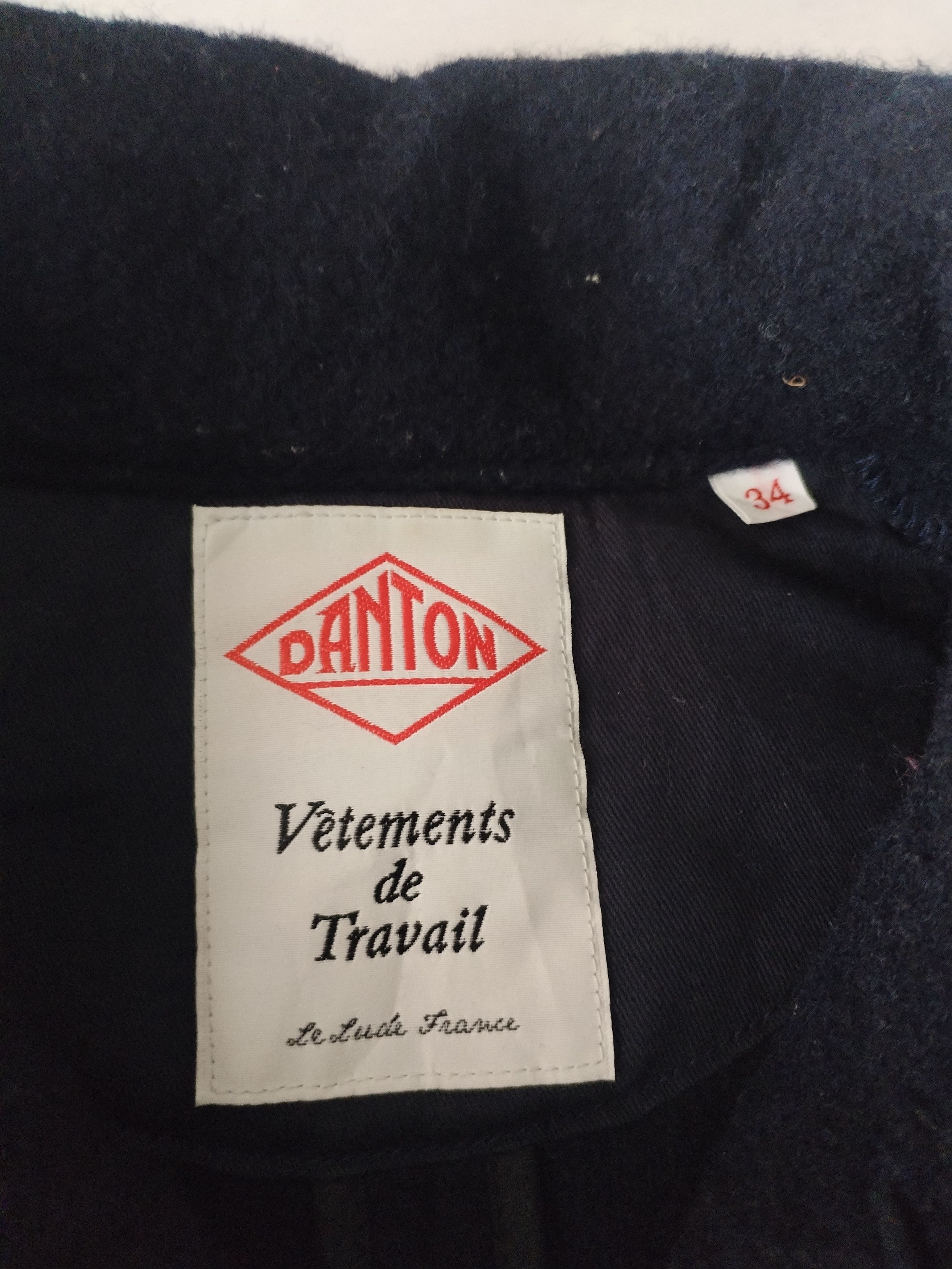 Danton × Designer Danton France Vetements De Travail Wool Jacket Size US S / EU 44-46 / 1 - 5 Thumbnail