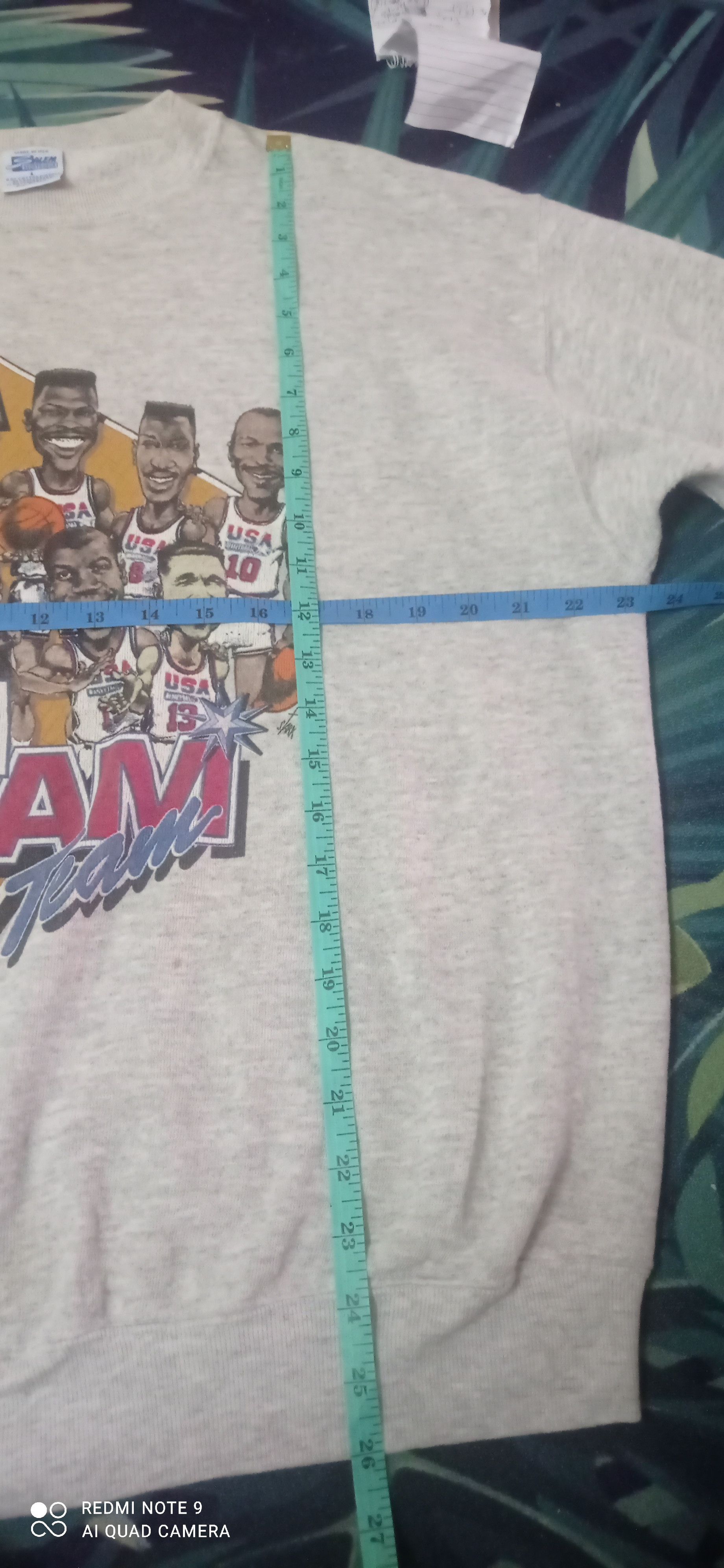 NBA × Salem Sportswear × Vintage Vintage 1992 Usa Basketball Dream Team Sweatshirt Size US L / EU 52-54 / 3 - 14 Thumbnail