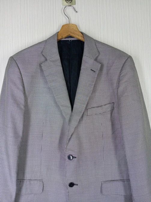 Versace Rare Vintage Versace Collection Wool/Silk Blazer Size US L / EU 52-54 / 3 - 3 Thumbnail