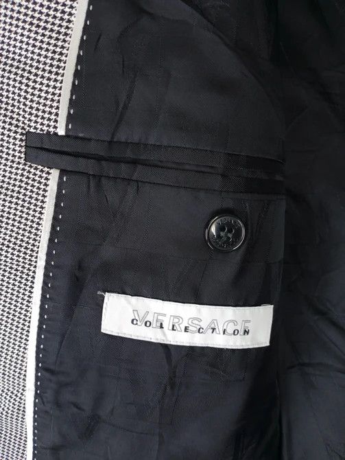 Versace Rare Vintage Versace Collection Wool/Silk Blazer Size US L / EU 52-54 / 3 - 4 Thumbnail