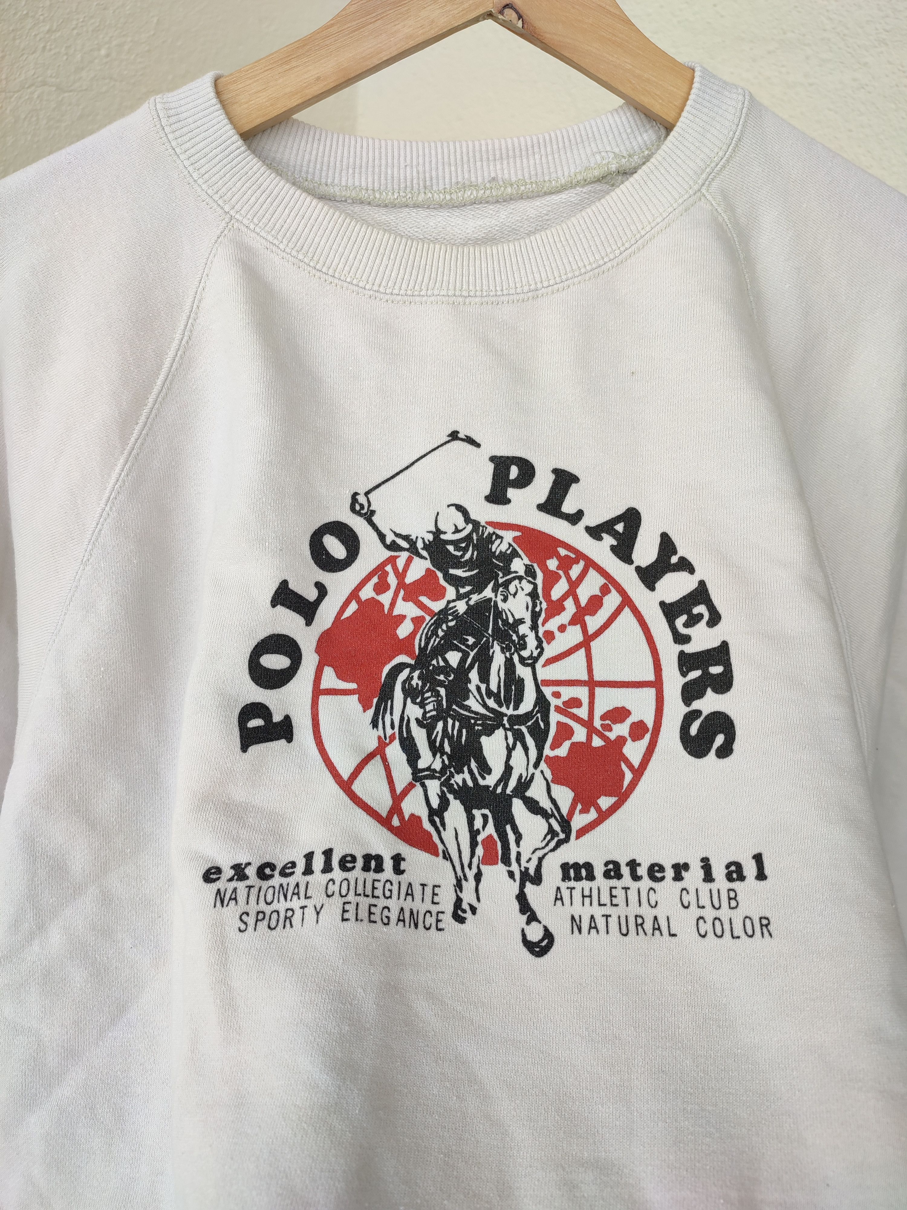 Polo Ralph Lauren Vintage Polo Players Big Logo Sweatshirt Size US L / EU 52-54 / 3 - 3 Thumbnail