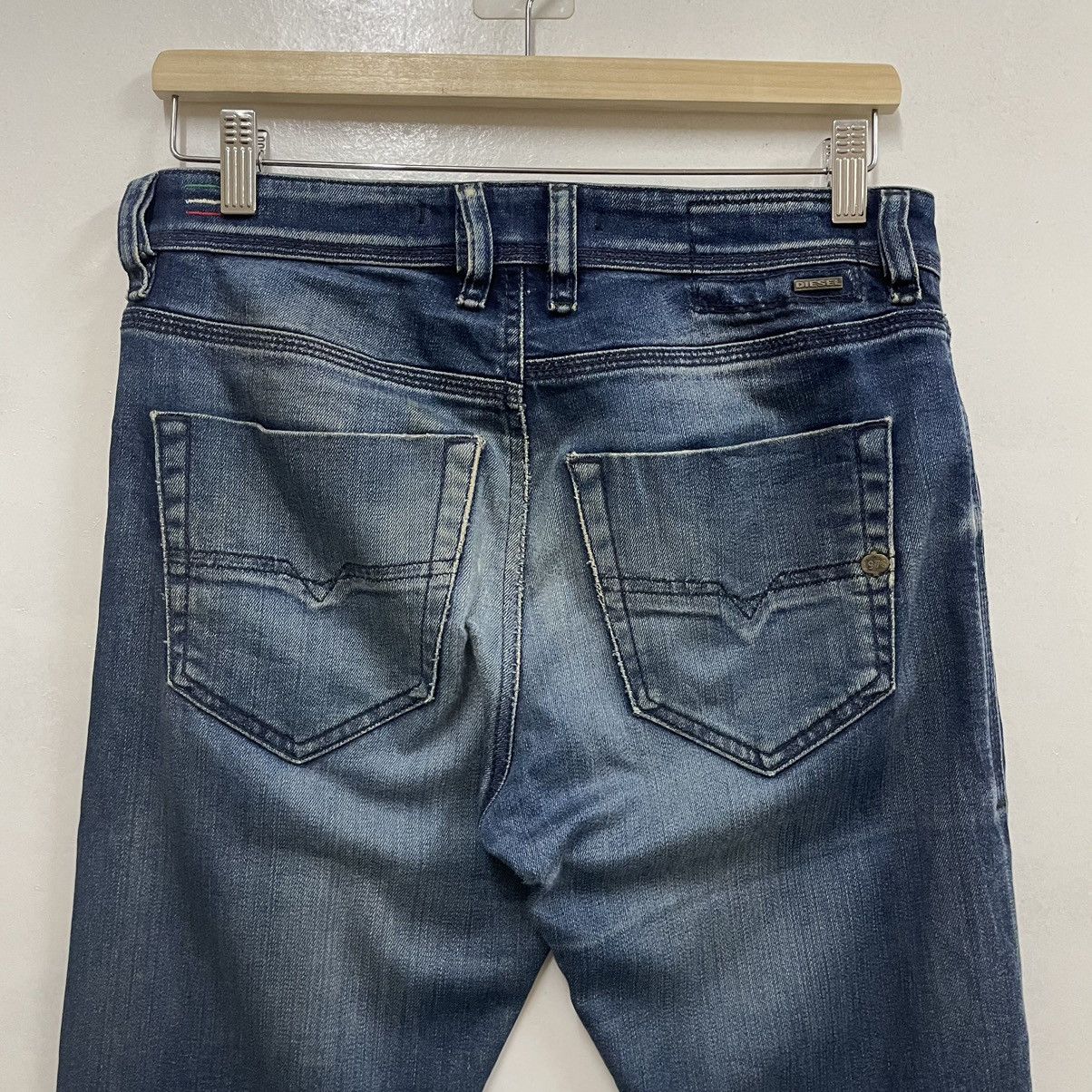 Diesel 💥DIESEL DISTRESSED SKINNY DENIM JEAN Size US 30 / EU 46 - 14 Thumbnail