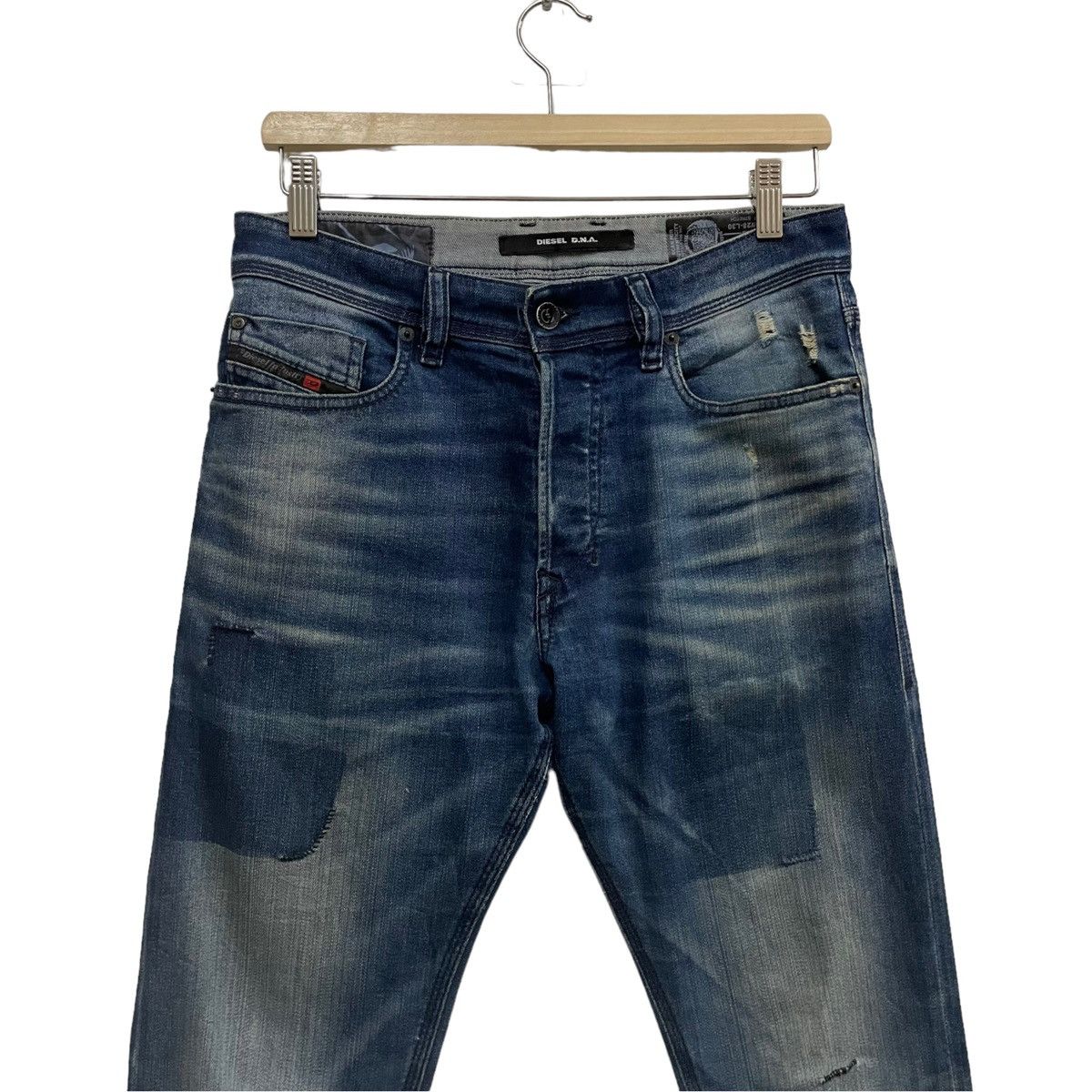 Diesel 💥DIESEL DISTRESSED SKINNY DENIM JEAN Size US 30 / EU 46 - 3 Thumbnail