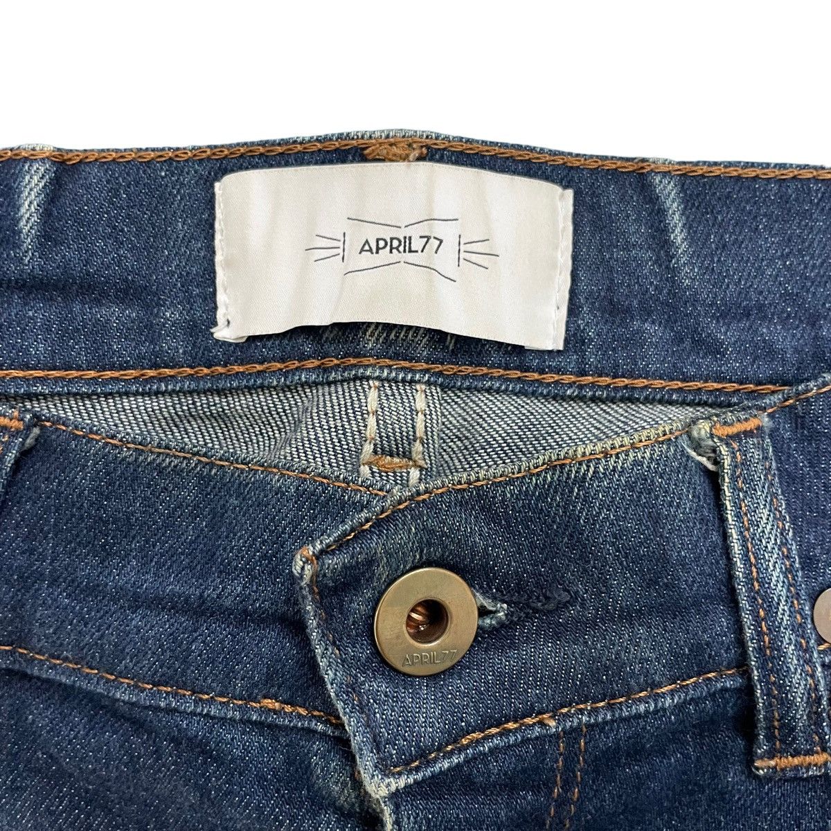 April 77 💥 Aprill 77 Johnny Hi-Standard Zipper Skinny Jeans Size US 28 / EU 44 - 7 Thumbnail