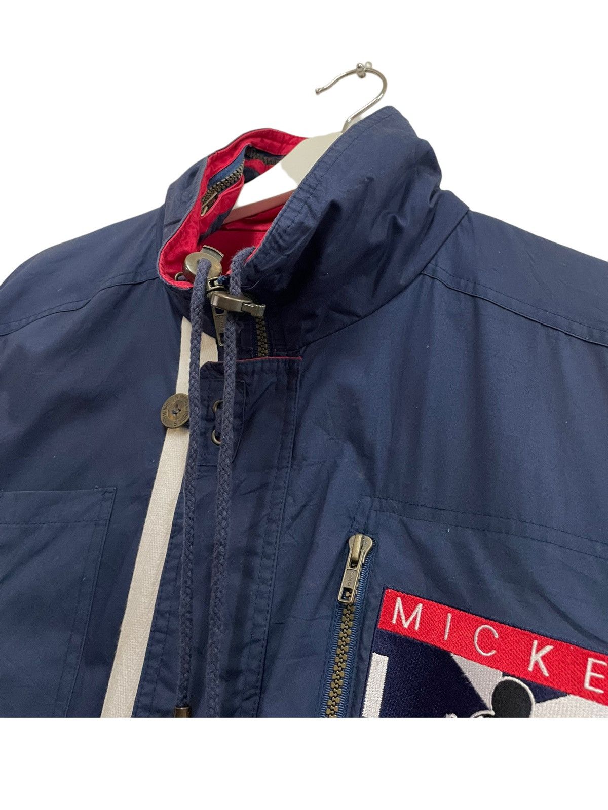Japanese Brand 💥90s MICKEY DISNEY UTILITY LIGHT JACKET Size US M / EU 48-50 / 2 - 6 Thumbnail