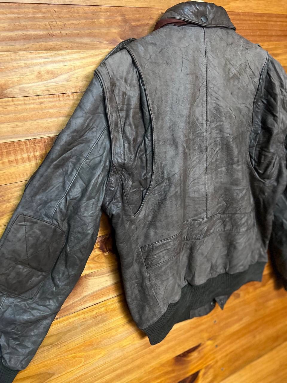 Japanese Brand VINTAGE CHASER BIKER LEATHER JACKET Size US M / EU 48-50 / 2 - 8 Thumbnail