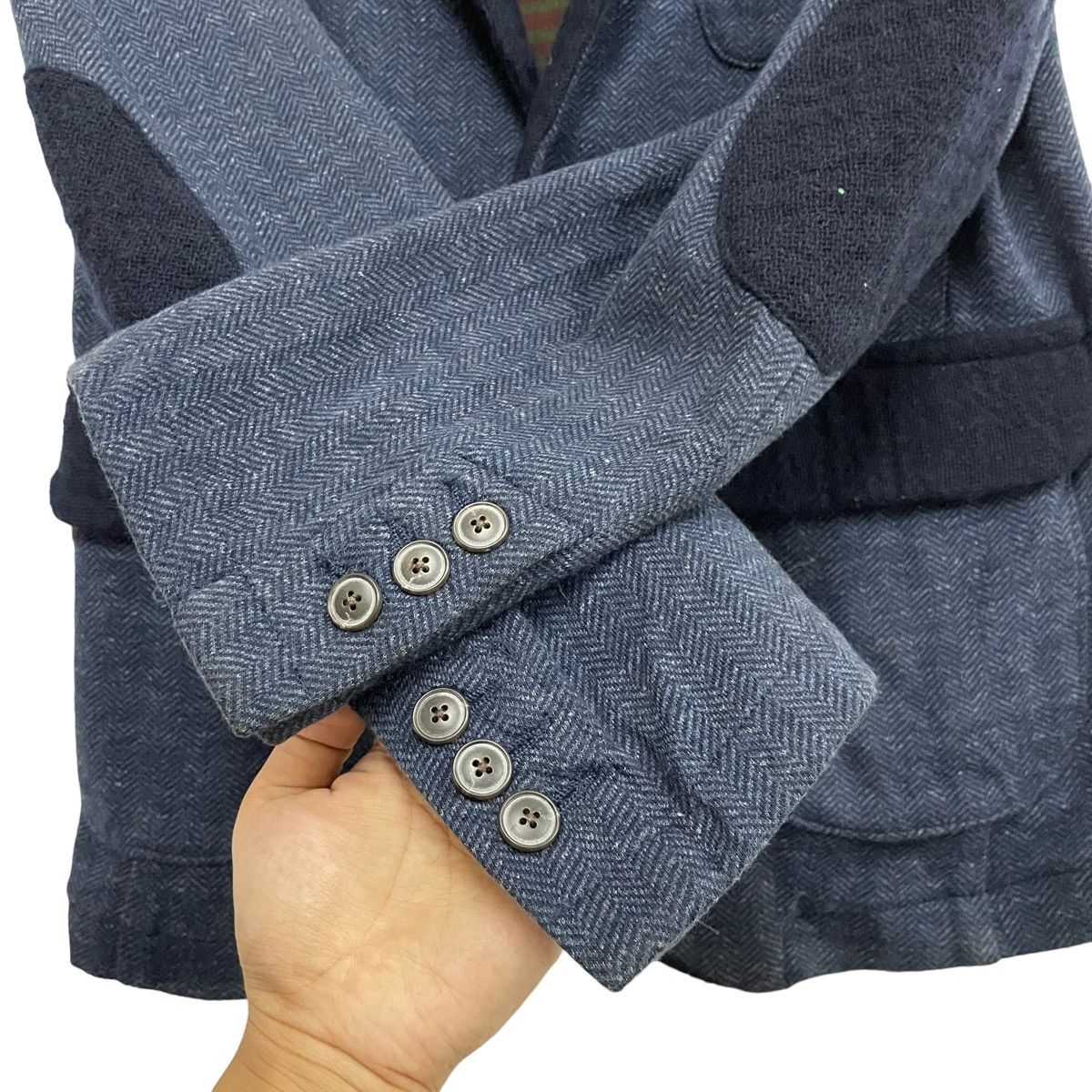 Frapbois × Issey Miyake 💥 FRAPBOIS BY ISSEY MIYAKE BUTTON LIGHT JACKET Size US S / EU 44-46 / 1 - 6 Thumbnail