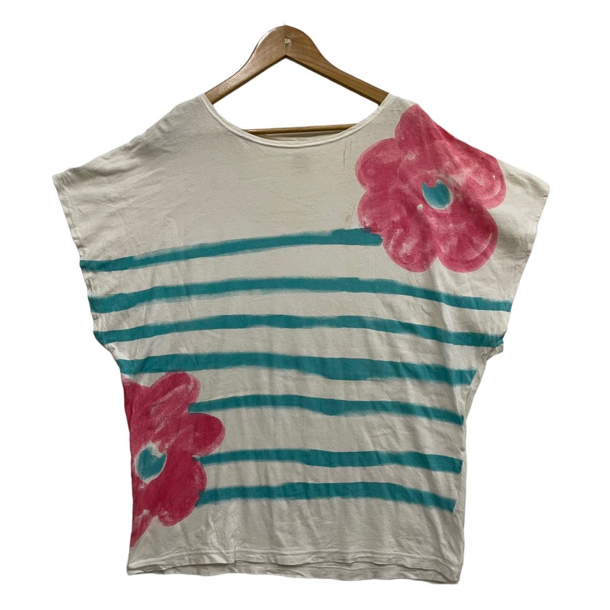 💥TSUMORI CHISATO FLOWER PRINTED TOP