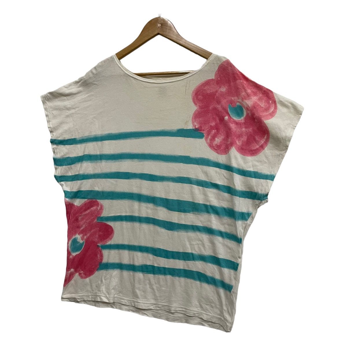 Issey Miyake × Japanese Brand × Tsumori Chisato 💥TSUMORI CHISATO FLOWER PRINTED TOP Size M / US 6-8 / IT 42-44 - 3 Thumbnail