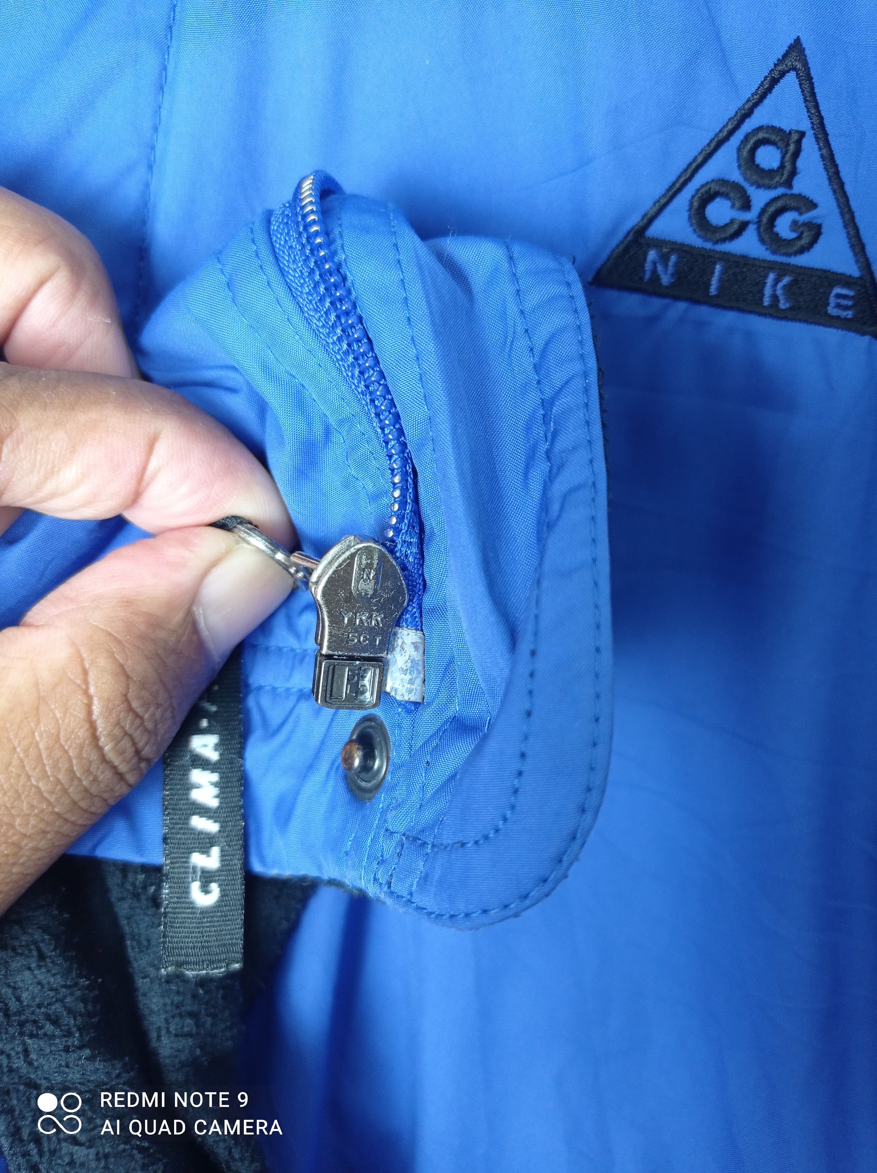 Nike × Nike ACG × Vintage Vintage Nike Acg Ocean Blue Windbreaker Size US L / EU 52-54 / 3 - 9 Thumbnail