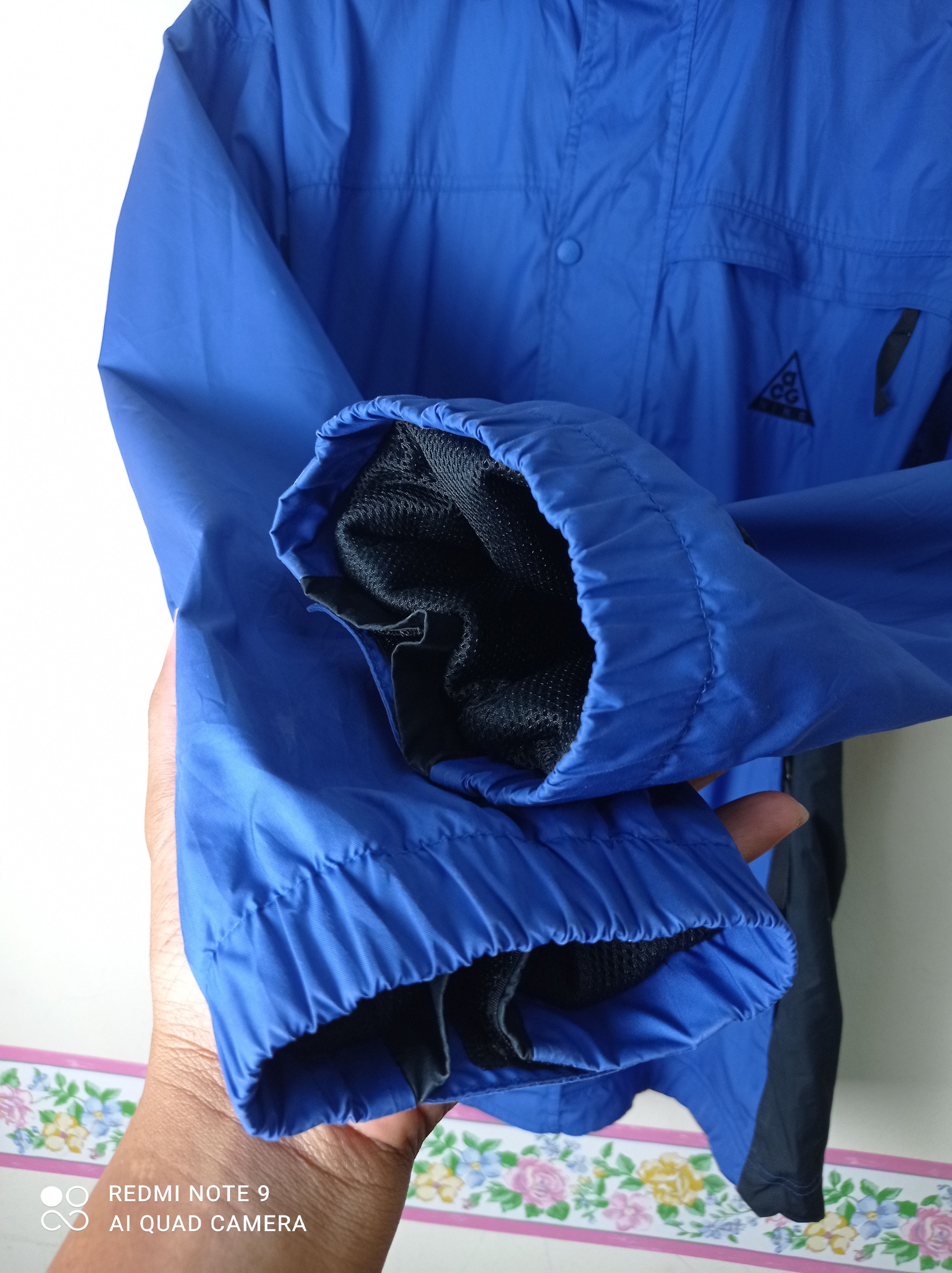 Nike × Nike ACG × Vintage Vintage Nike Acg Ocean Blue Windbreaker Size US L / EU 52-54 / 3 - 10 Thumbnail
