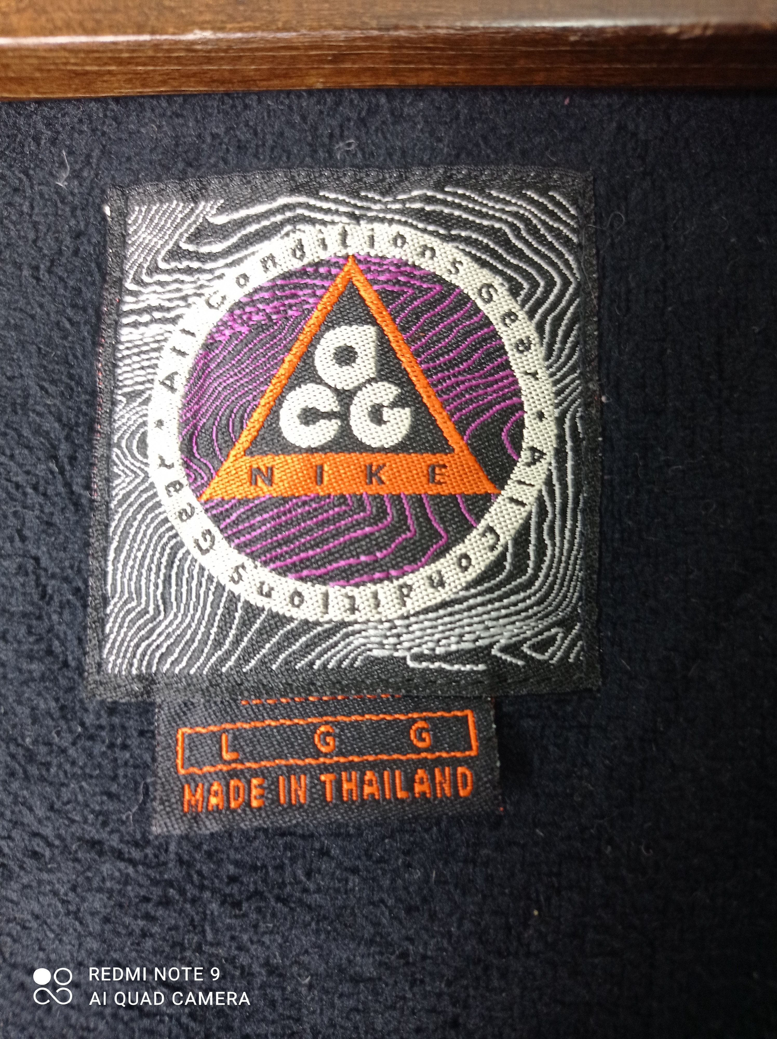 Nike × Nike ACG × Vintage Vintage Nike Acg Ocean Blue Windbreaker Size US L / EU 52-54 / 3 - 11 Thumbnail