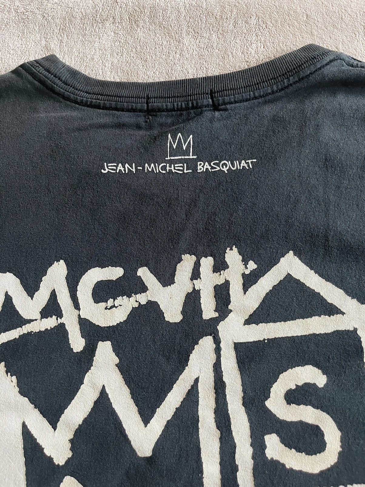 Jean-Michel Basquiat × Vintage Vintage Jean-Michel Basquiat Art Tee (Black) - Large Size US L / EU 52-54 / 3 - 8 Thumbnail