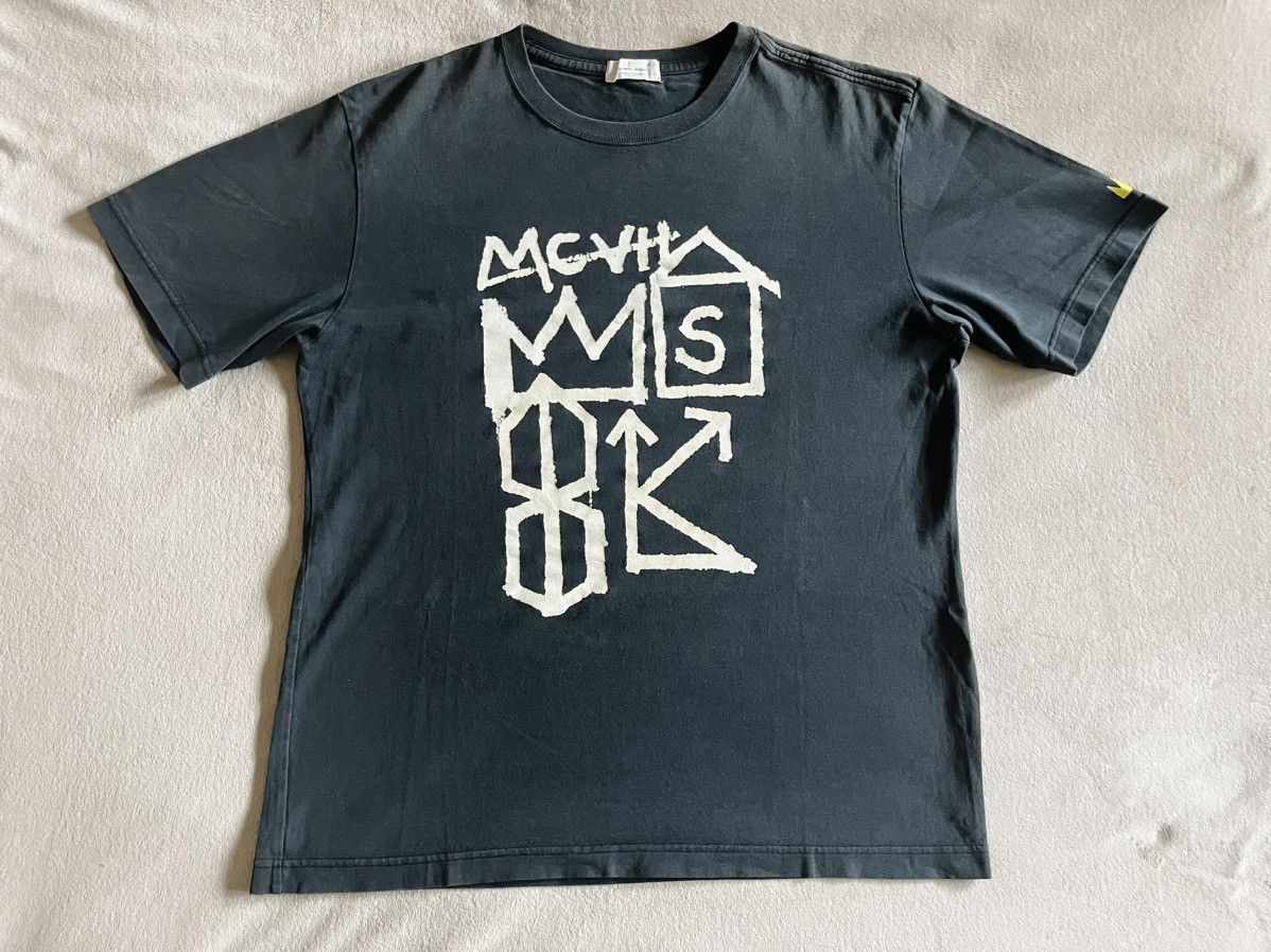 Jean-Michel Basquiat × Vintage Vintage Jean-Michel Basquiat Art Tee (Black) - Large Size US L / EU 52-54 / 3 - 2 Thumbnail