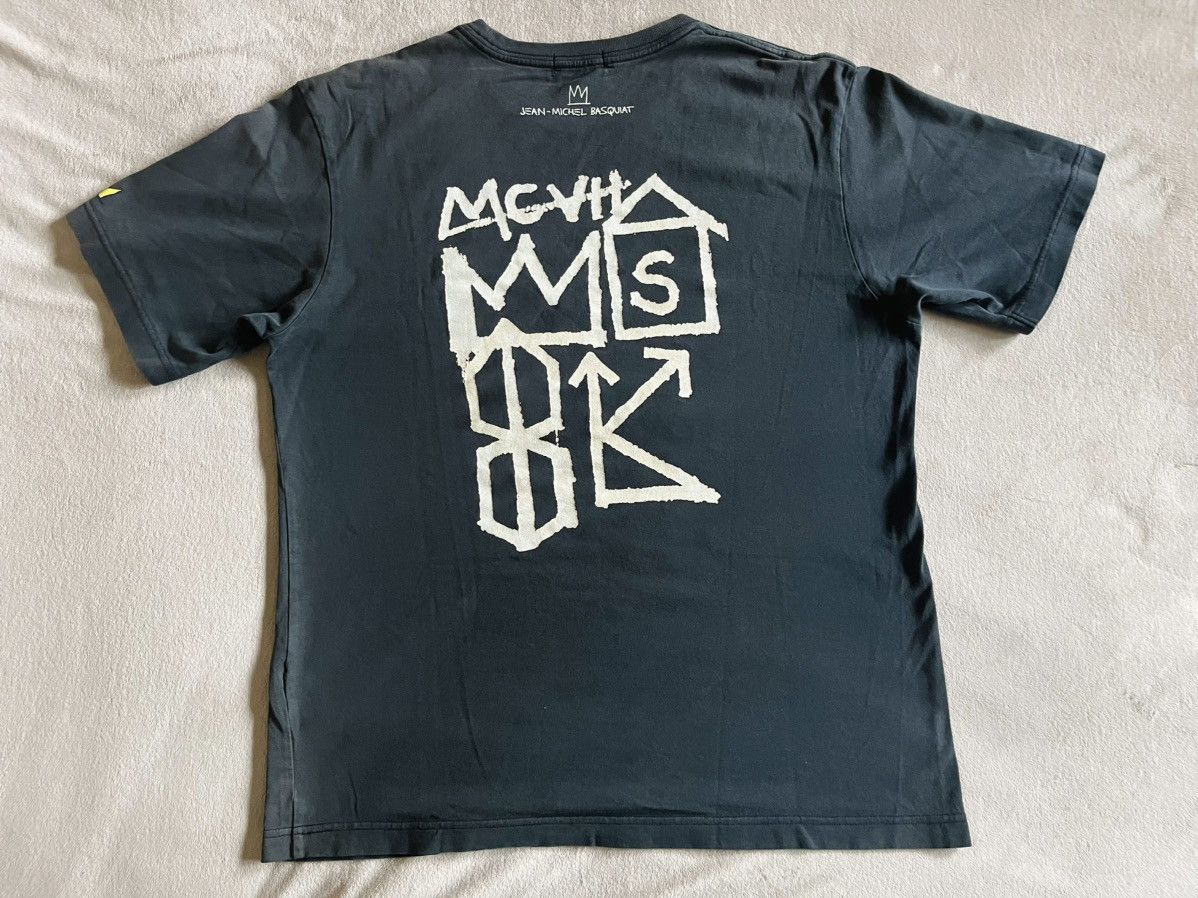 Jean-Michel Basquiat × Vintage Vintage Jean-Michel Basquiat Art Tee (Black) - Large Size US L / EU 52-54 / 3 - 6 Thumbnail