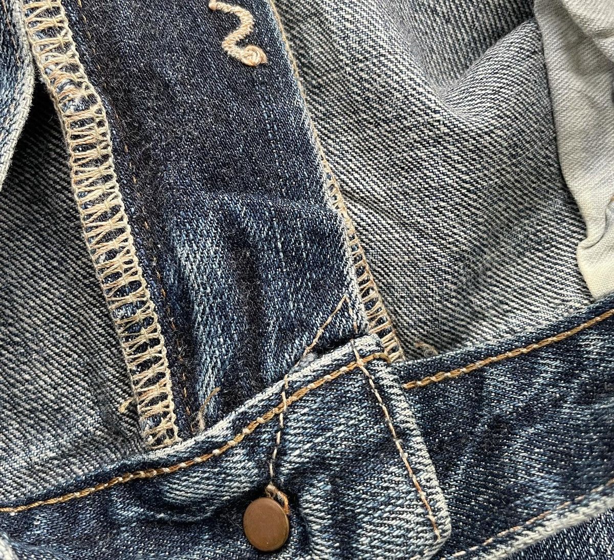 Edwin Vintage Edwin 505 S Selvedge Aging Distressed Size US 35 - 10 Thumbnail