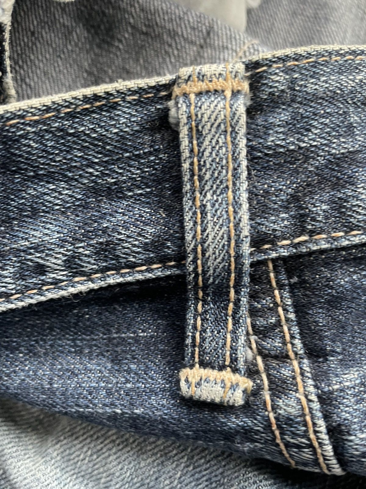 Edwin Vintage Edwin 505 S Selvedge Aging Distressed Size US 35 - 16 Thumbnail