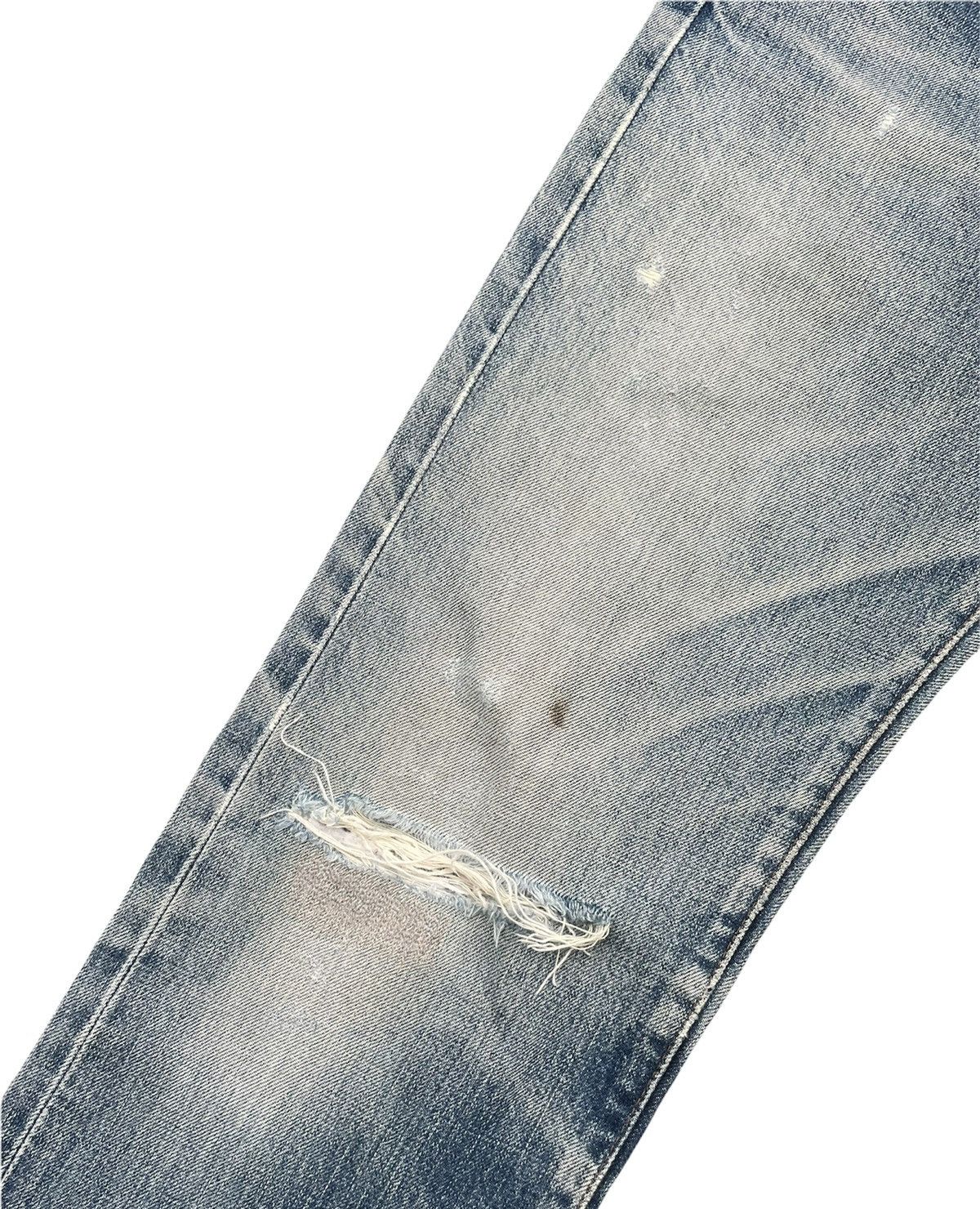 Levi's Vintage Levis 502 E Aging Selvedge Distressed Denim Size US 29 - 5 Thumbnail
