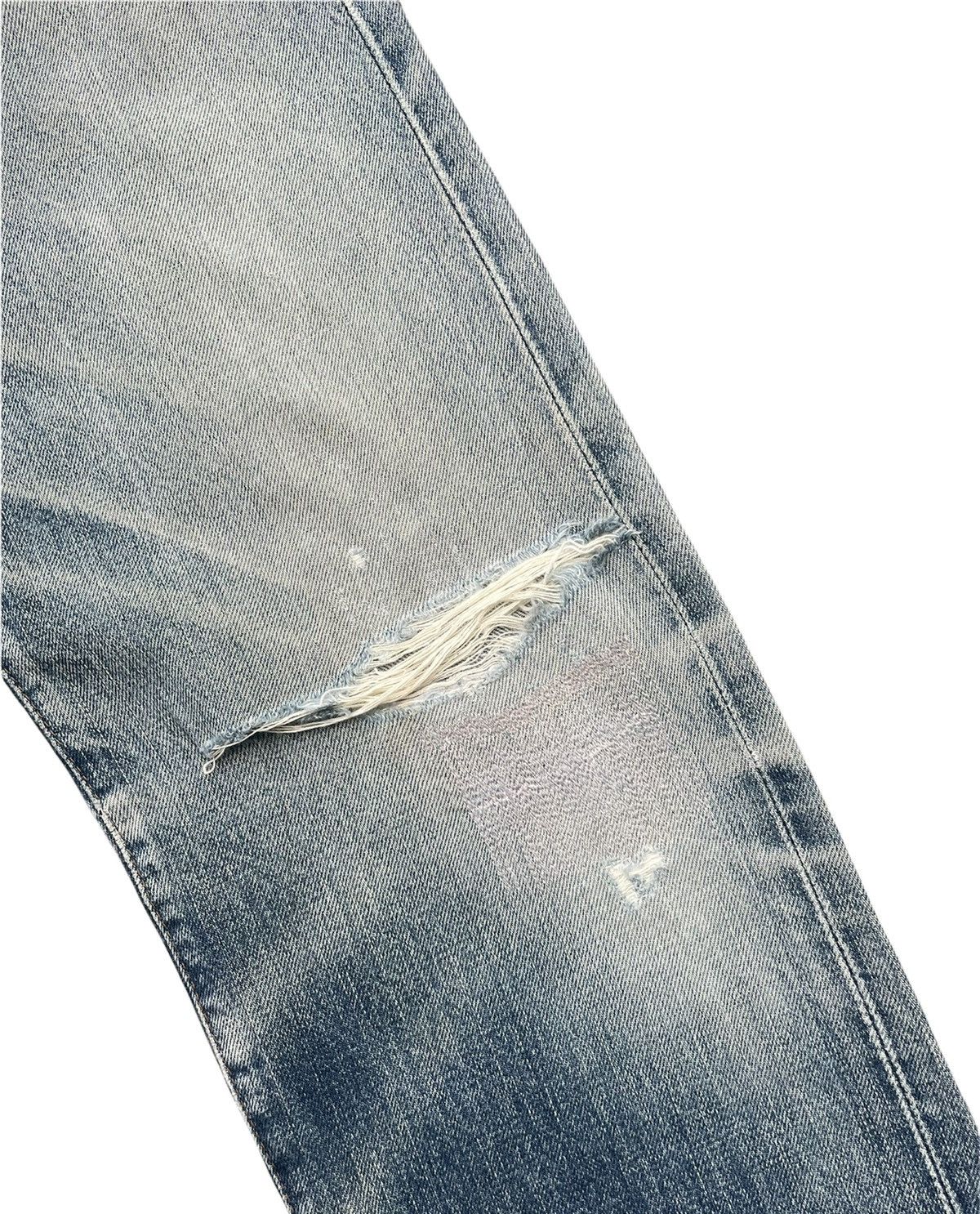 Levi's Vintage Levis 502 E Aging Selvedge Distressed Denim Size US 29 - 4 Thumbnail