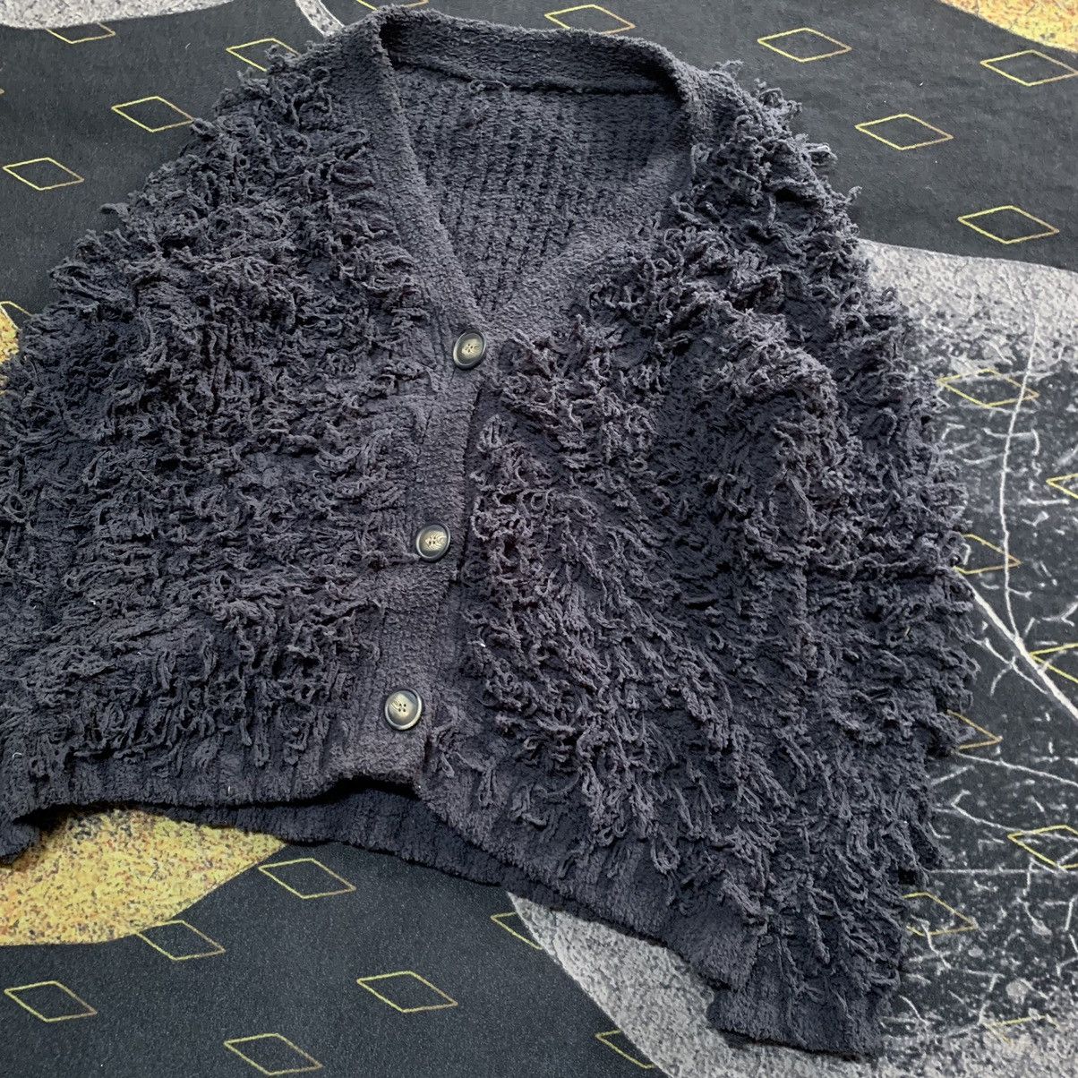 Designer × Vintage RARE✨ININNN FAUX FUR MOHAIR SEDITIONARIES PUNK CARDIGAN Size US M / EU 48-50 / 2 - 3 Thumbnail