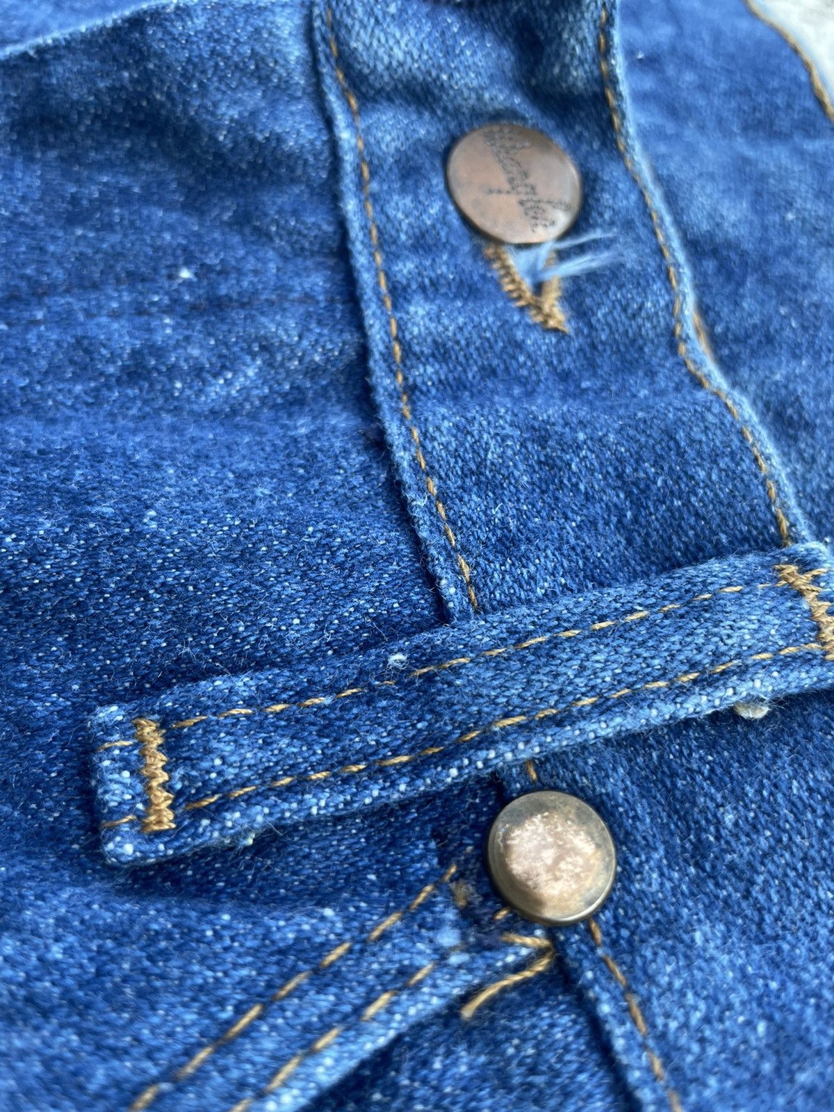 Vintage × Wrangler Vintage Wrangler 1970 Denim Size US 31 - 18 Thumbnail