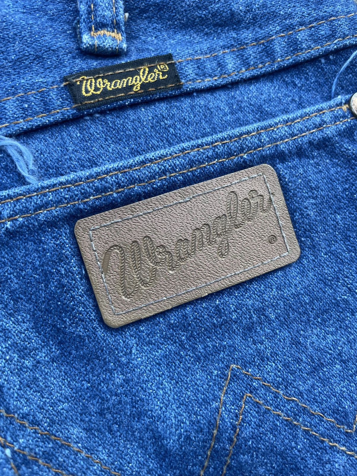 Vintage × Wrangler Vintage Wrangler 1970 Denim Size US 31 - 12 Thumbnail
