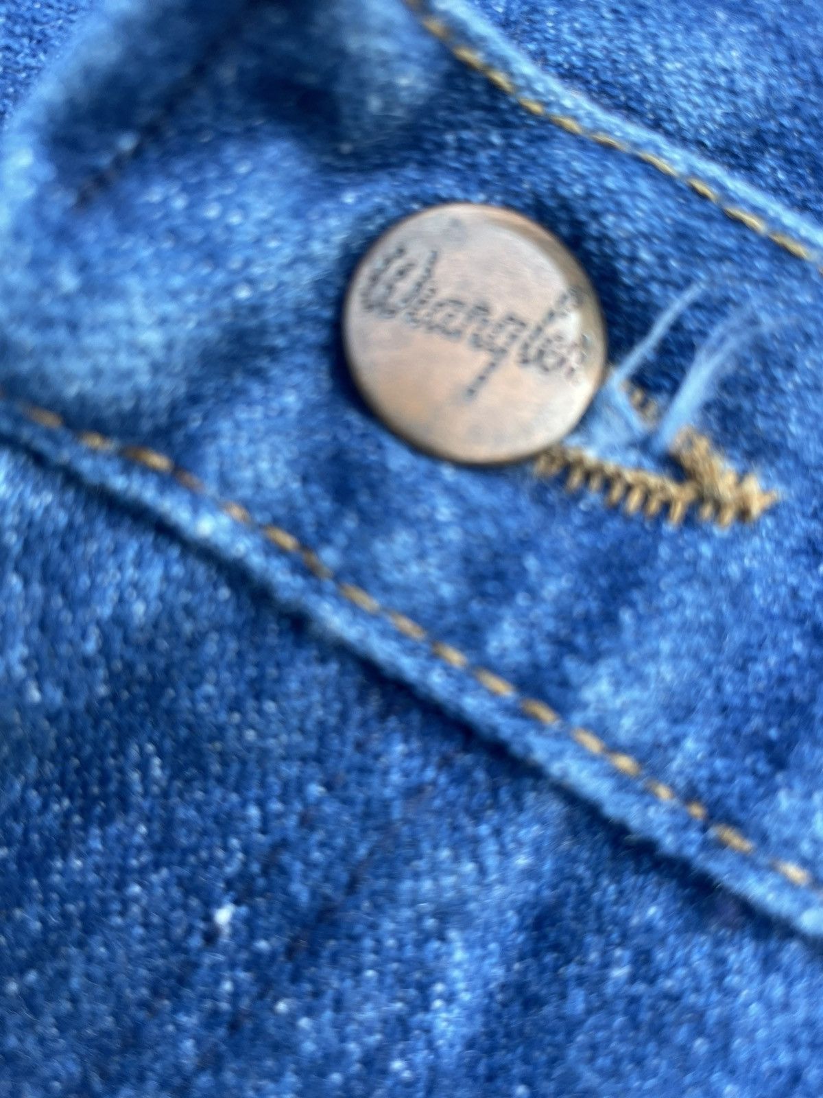 Vintage × Wrangler Vintage Wrangler 1970 Denim Size US 31 - 16 Thumbnail