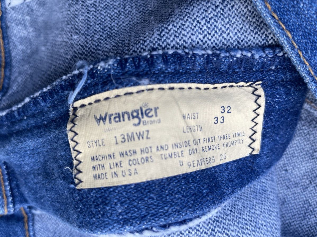 Vintage × Wrangler Vintage Wrangler 1970 Denim Size US 31 - 13 Thumbnail