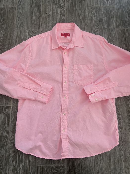 Supreme SUPREME Stripe Oxford Button Down Shirt | Grailed