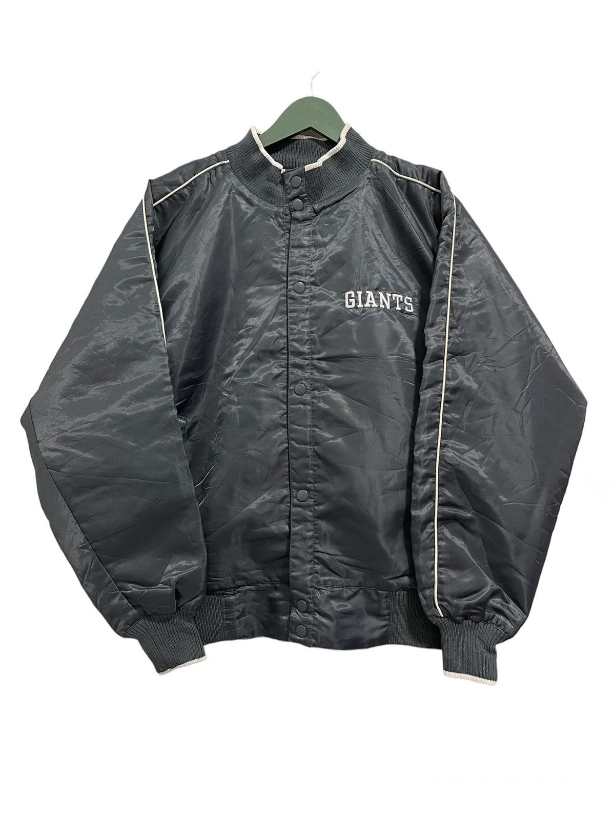 Vintage VINTAGE YOMIURI GIANTS TEAM SATIN VARSITY JACKET Size US M / EU 48-50 / 2 - 1 Thumbnail