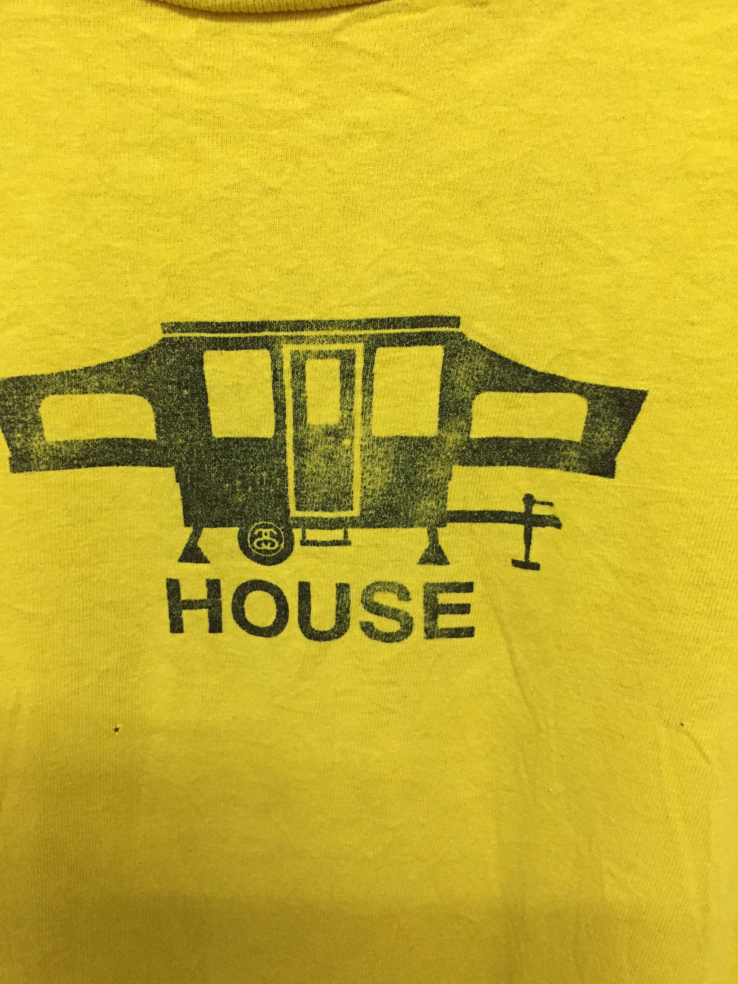 Stussy × Vintage 90's STUSSY House tee Size US XL / EU 56 / 4 - 4 Thumbnail