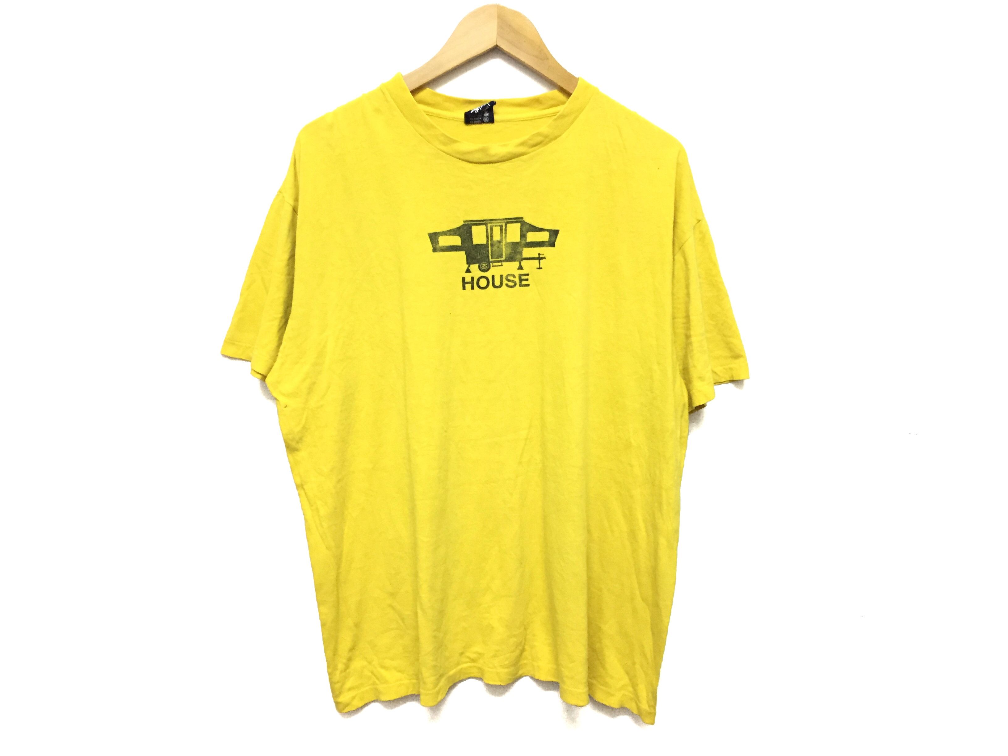 Stussy × Vintage 90's STUSSY House tee Size US XL / EU 56 / 4 - 2 Thumbnail