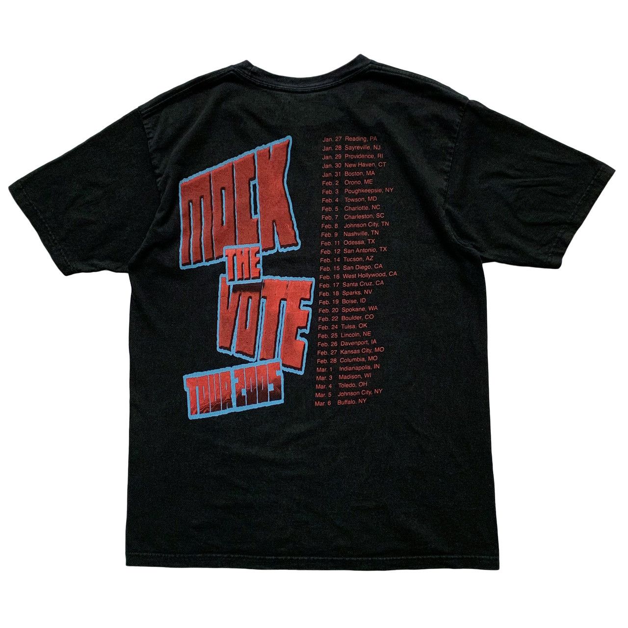 Band Tees × Vintage VTG 00s GWAR WAR PARTY 2004 MOCK THE VOTE TOUR 