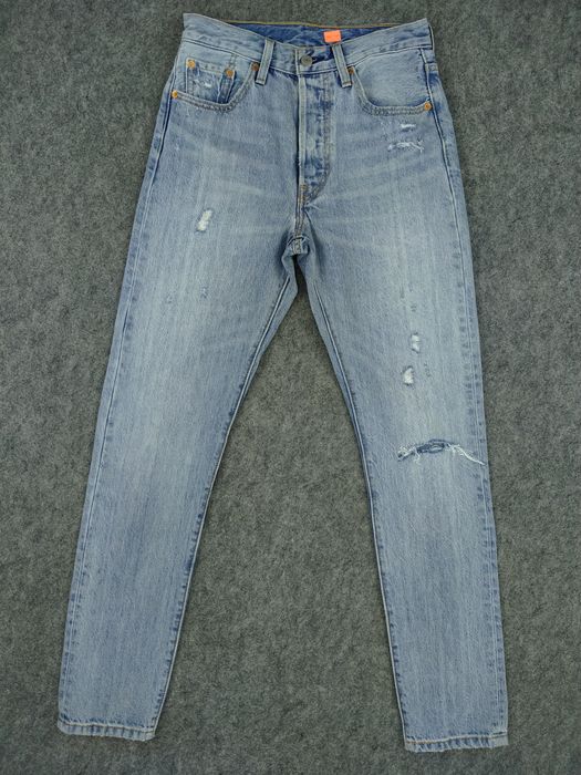 Vintage Mid Blue Vintage Levi's 501 Jeans 27x29 Denim -JN1101 | Grailed