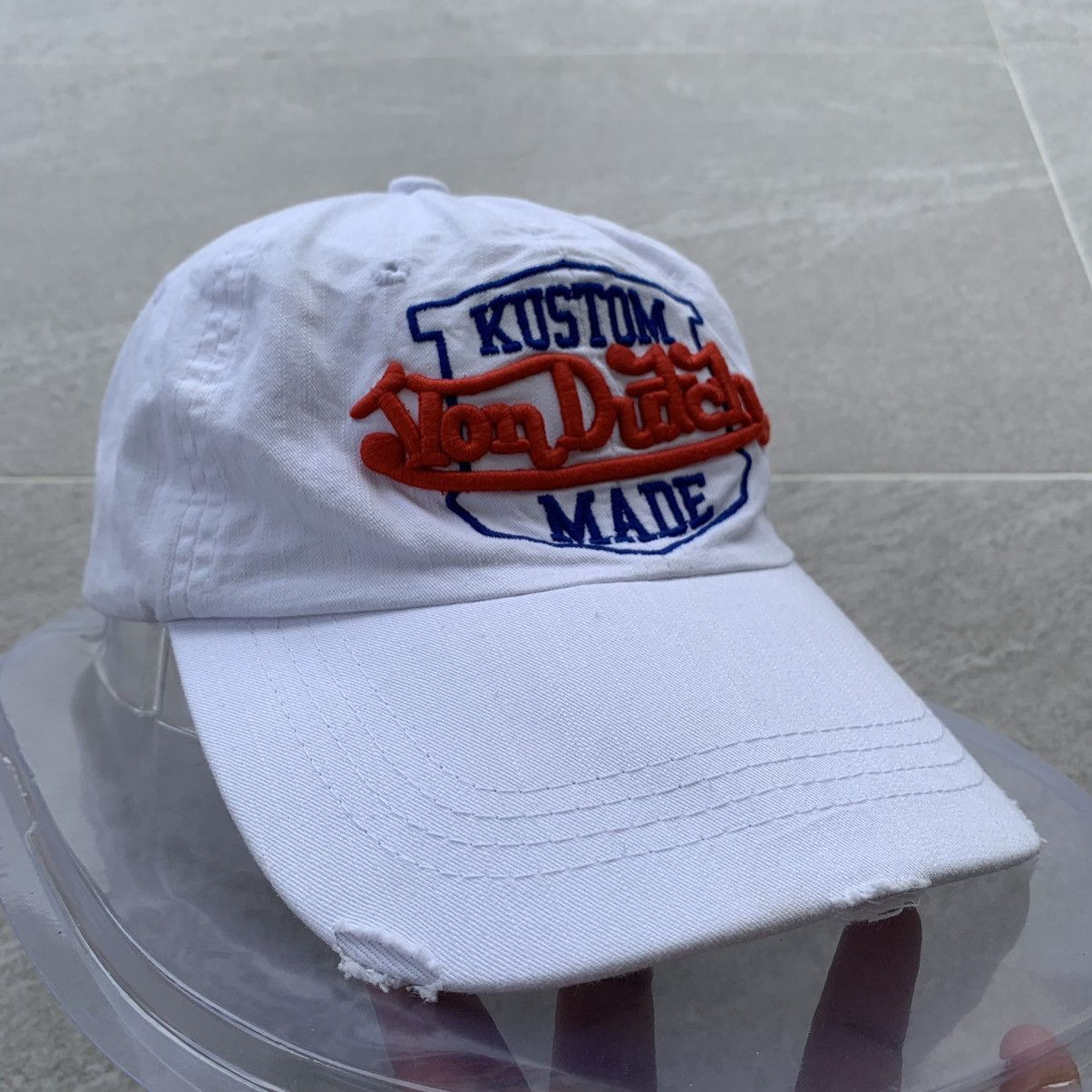 Von Dutch VON DUTCH cap spell out embroidered logo.. Size ONE SIZE - 2 Thumbnail