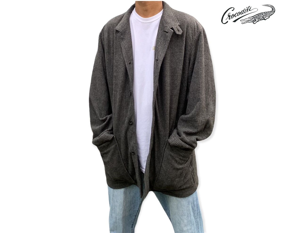 Vintage 👹Vintage Chore Coat Corduroy Design By Crocodile Classic Size US L / EU 52-54 / 3 - 5 Thumbnail